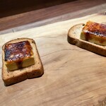 セルサルサーレ - フォアグラのブリュレ・エスプレッソ・ブレッド