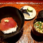 御料理 一燈 - メジマグロの漬け丼