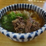 たぬき - 肉うどん５５０円