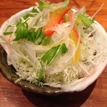 平田牧場遊 - カレーに付くサラダ！