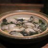 蕎麦前ながえ - 料理写真:牡蠣鍋はオリーブオイルで