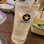 佳酒旬肴 のすけ - レモンサワー