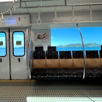 鮨処 つく田 - 電車でこんな美しい景色見たことない❗️ほんまに印象的、絶景でした。