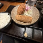 牛かつ いち華 - 牛カツ定食