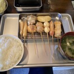 100えん串カツ - 料理写真: