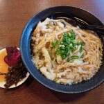 薬師うどん - ごぼう天うどん