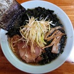 ラーメンショップ - 2023年11月　ネギラーメン＋ワカメ増量　800＋150円