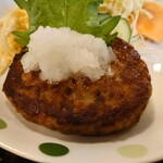 ゆきちゃん - ハンバーグのアップ