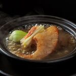 広東料理「桃李」 - 焼きフカヒレ 上湯スープ