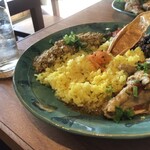 CURRY HOUSE Babbulkund - 2種あいがけカレー