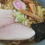 李紅蘭 - 餃子セットのラーメン