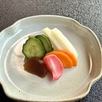 うなぎ料理 よし宗 - お漬物