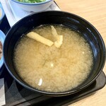 Matsuya - ・ 味噌汁
