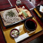 越前生そば ながと - 天ざるそば