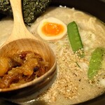 raxamenushigorokiwami - 2023年8月　白丸らぁ麺 800円