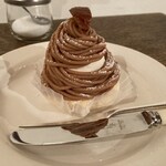 Cafe DOUCE - モンブラン650円