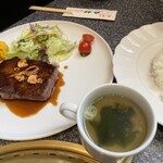 肉の割烹　田村 - ランチ 牛ロースステーキ2,850円