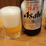 みやび屋 - ビールはスーパードライ