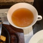 ロコハウス - ステーキランチ　1,593円　のスープ