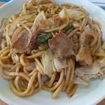 ファミリーハウスひら山 - 料理写真:ホルモンうどん