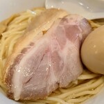 らぁ麺ひら山 - 味玉昆布水つけ麺