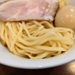 らぁ麺ひら山 - 味玉昆布水つけ麺