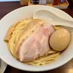 らぁ麺ひら山 - 味玉昆布水つけ麺