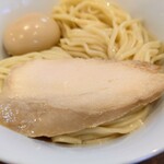 らぁ麺ひら山 - 味玉昆布水つけ麺