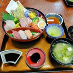 Sobakou - 花御膳\1485　長崎県は基本的に刺身系が安くて美味しい店が多いが、此方も刺身、寿司等のレベルが高い。昨年度までは、もっとコスパが良いと思っていましたが、今後も頑張って欲しい。