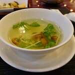 中国料理 桃花苑 - スープ