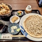 Sobadokoro Nakaya - かき揚げランチ