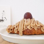 NOA COFFEE - 【2023.11】モンブランクロワッサン(税込590円)