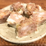 クリトモ商店 - シューマイ（最初海老と肉の２種類かと思ったら全部一緒でした）