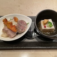 六角堂 - 前菜盛り合わせ
                      ディナーコース(黒毛和牛ロース200g) 13420円