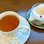 カフェ コッコ - 紅茶＆パンナコッタ