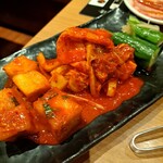 焼肉 山河 - キムチ盛合せ