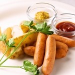 アルバカフェ - あらびきポークソーセージ　700円