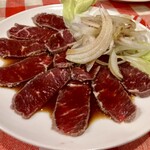 南インド料理 羊屋 - 羊のレアステーキ(S)