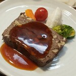 キッチン ブルー グローブ - 反対側から、少し黒いね？