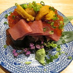 魚介酒場 魚つばき - 豪華のっけ寿司