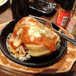 280円食堂 笑家 - ミートチーズぽてと