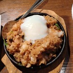 280円食堂 笑家 - にんにくチャーハン