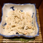 すし 良月 - 津居山の松葉蟹の蒸し寿司