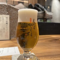 金目のどぐろ屋 赤羽店 - 生ビール