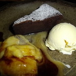 MOJO - ガトーショコラ・バナナのソテー