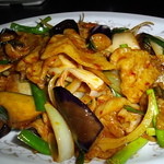 MOJO - 豚肉となすのキムチ炒め