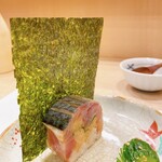 蕎麦割烹  倉田 - 鯖棒寿司