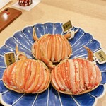 蕎麦割烹  倉田 - 兵庫県浜坂産 せいこ蟹