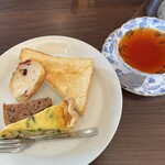 ティーガーデン - モーニングA  パン&キッシュ