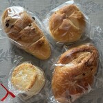 ティーガーデン - お持ち帰りしたパンとスコーン